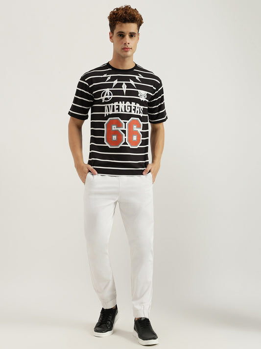 Black Avengers Oversized T-shirt for Men