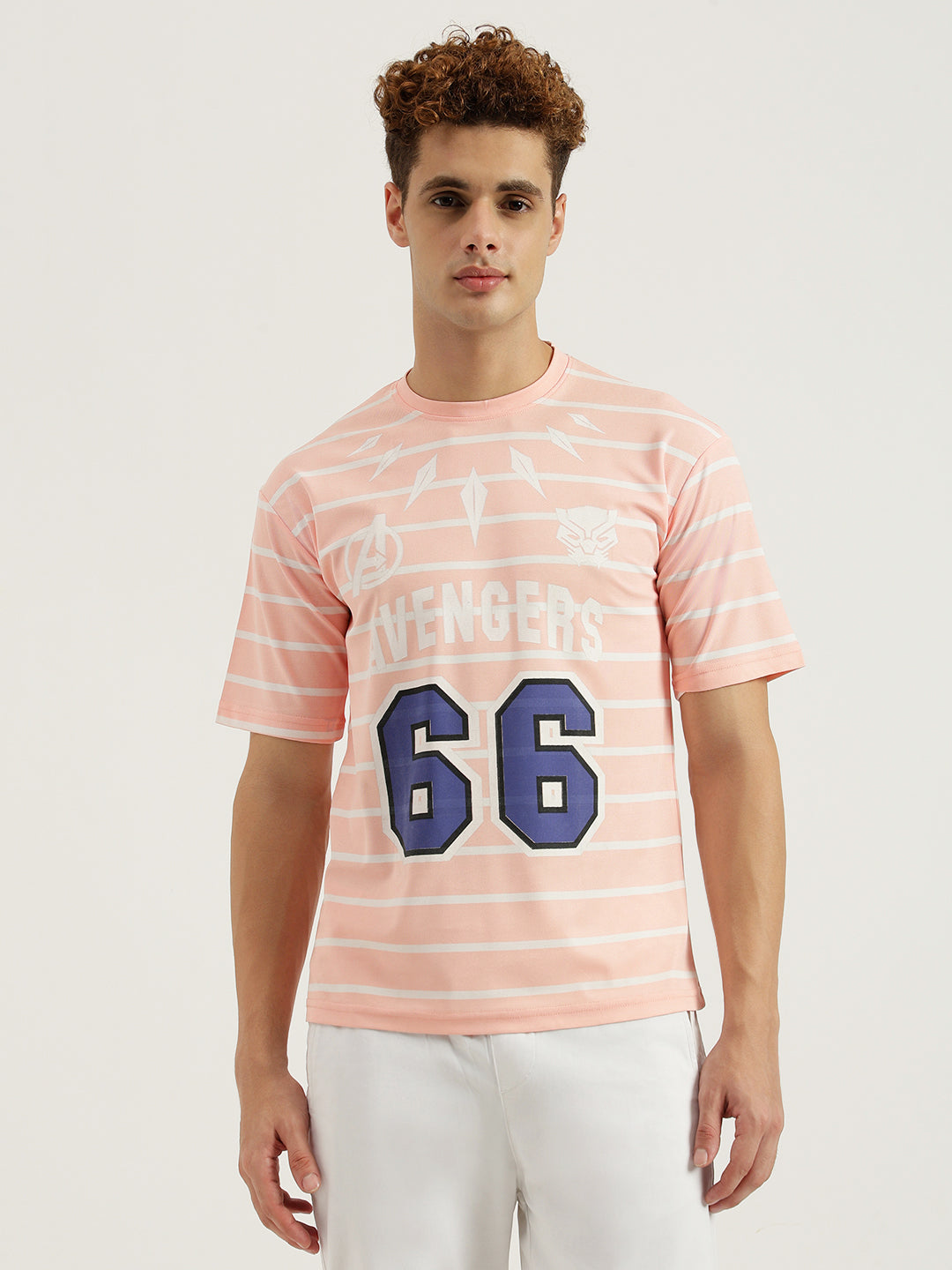 Pink Avengers Oversized T-shirt for Men