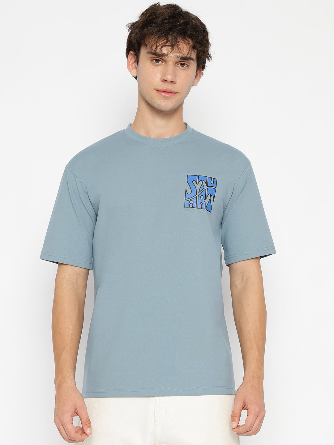 Minion Premium Oversized T-shirt | 240 GSM | Blue