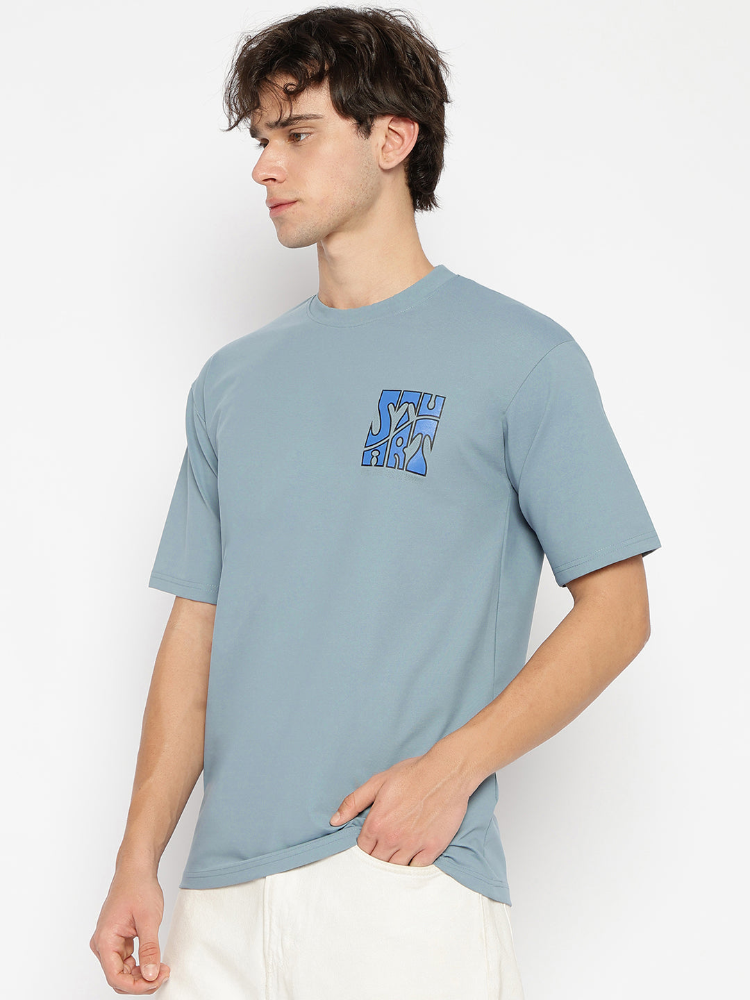 Minion Premium Oversized T-shirt | 240 GSM | Blue