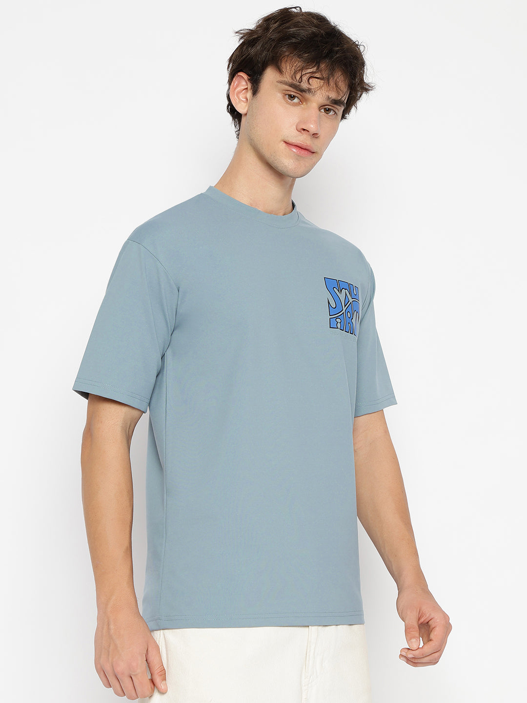 Minion Premium Oversized T-shirt | 240 GSM | Blue