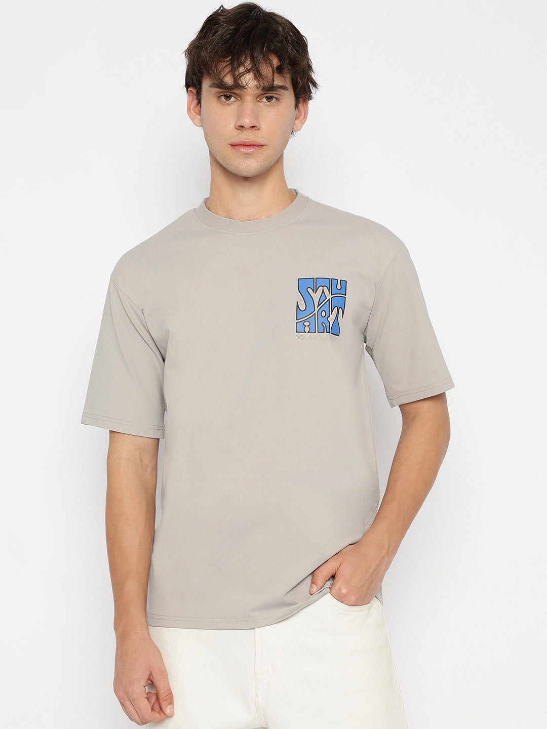 Minion Premium Oversized T-shirt | 240 GSM | Grey