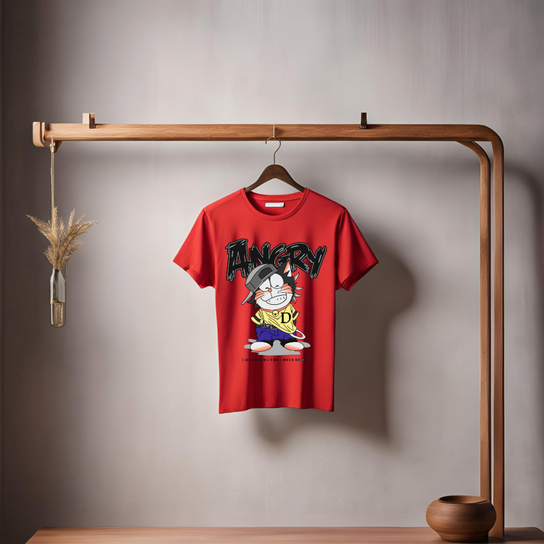 Crew Neck Printed Half Sleeves T-shirt