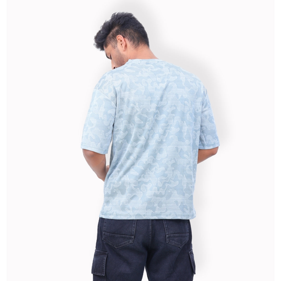 Life is Good Oversized T-shirt for Men Green