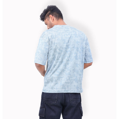 Life is Good Oversized T-shirt for Men Green