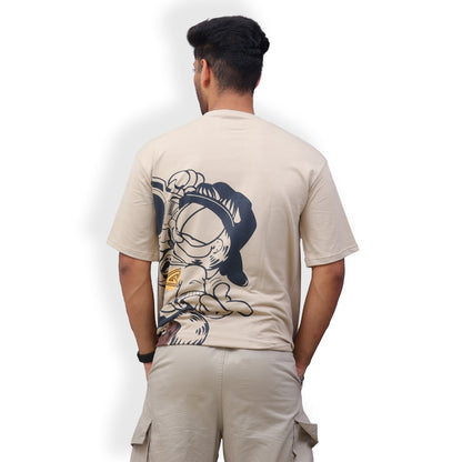 Front & Back print Oversized T-shirt