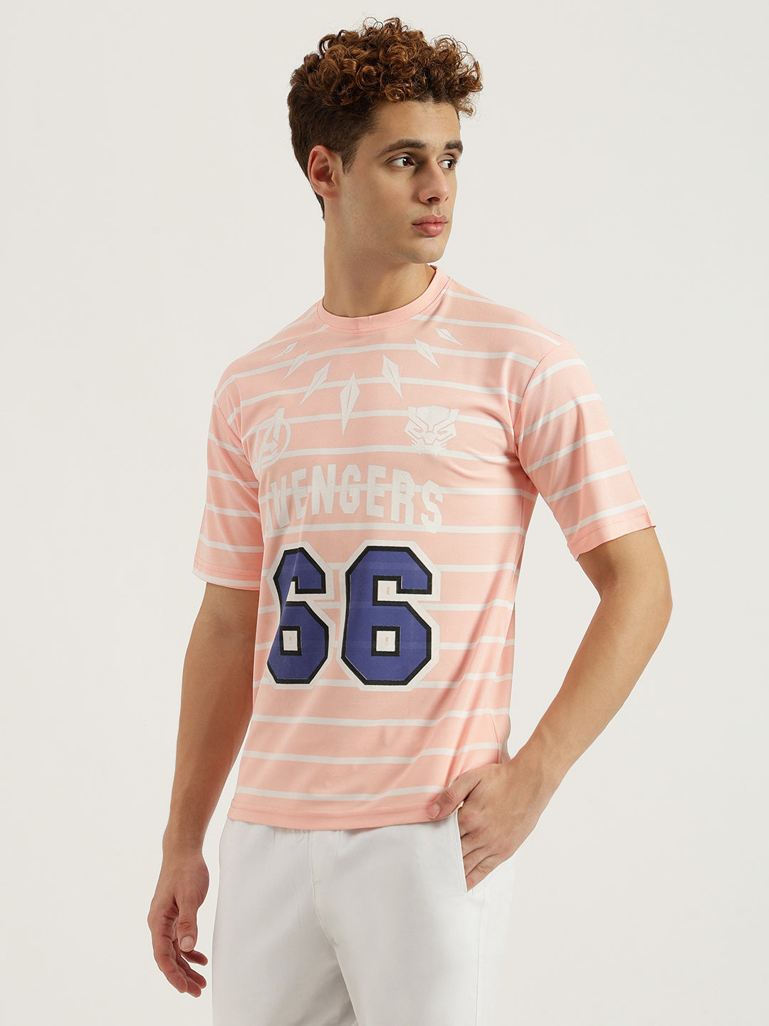 Pink Avengers Oversized T-shirt for Men