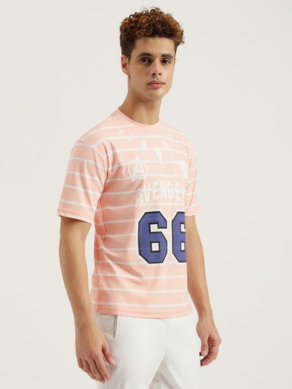 Pink Avengers Oversized T-shirt for Men