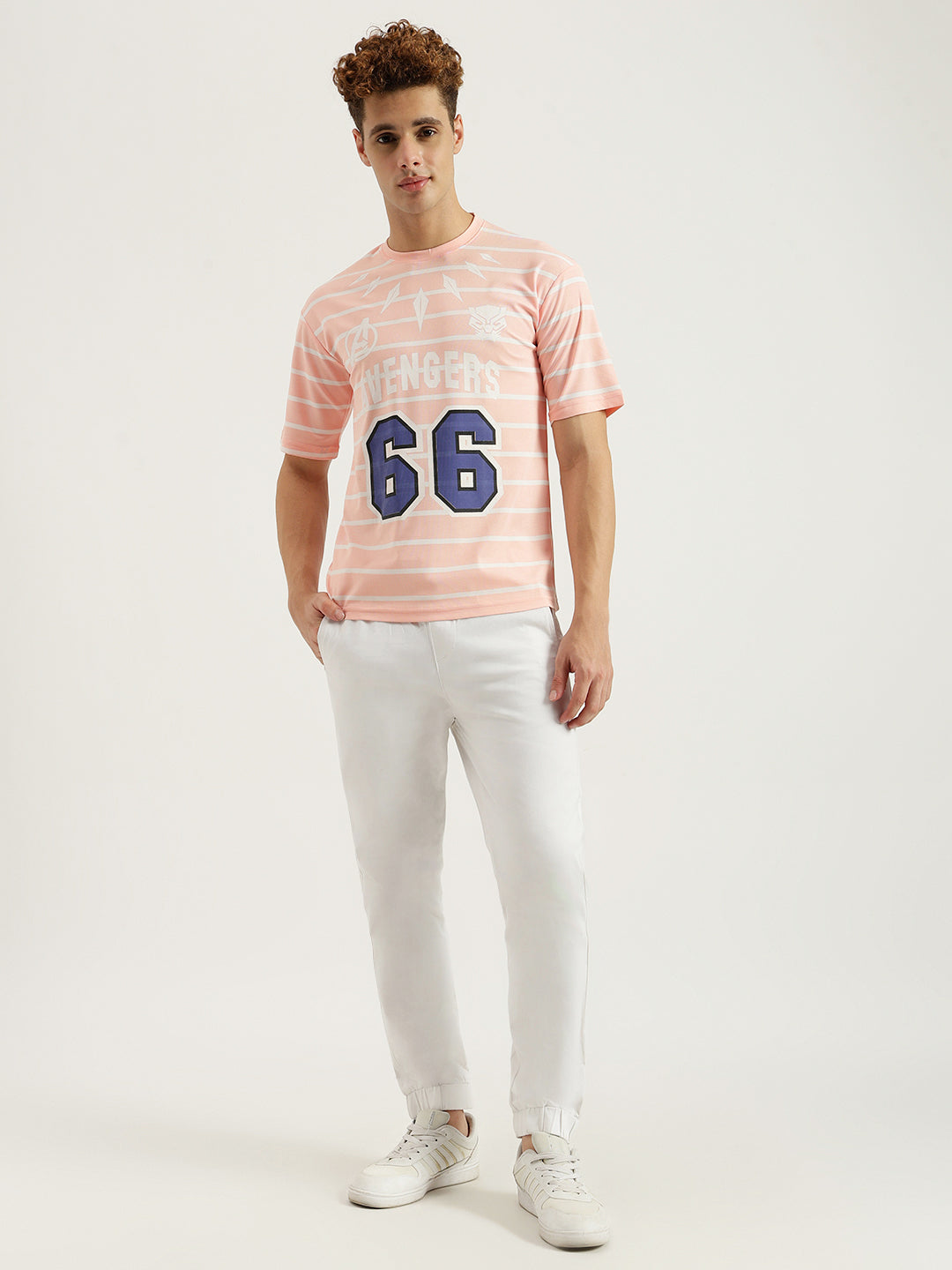 Pink Avengers Oversized T-shirt for Men