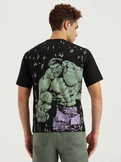 Hulk Oversized T-shirt Black | 220 GSM | Cotton