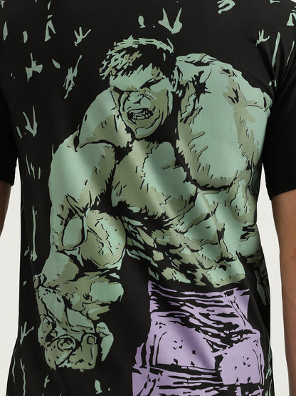 Hulk Oversized T-shirt Black | 220 GSM | Cotton