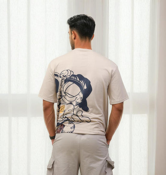 Front & Back print Oversized T-shirt