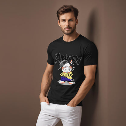 Crew Neck Printed Half Sleeves T-shirt