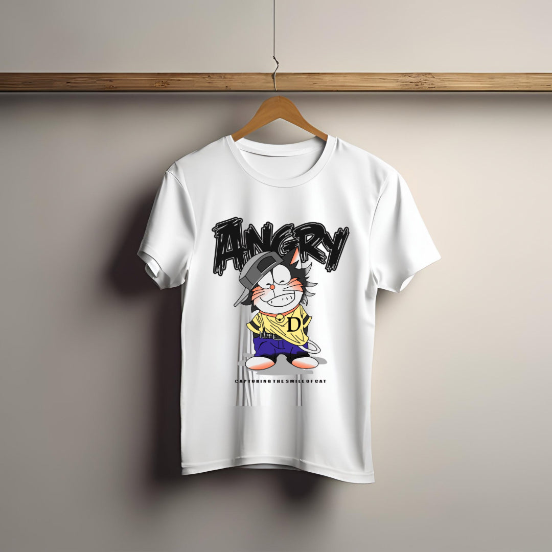 Crew Neck Printed Half Sleeves T-shirt