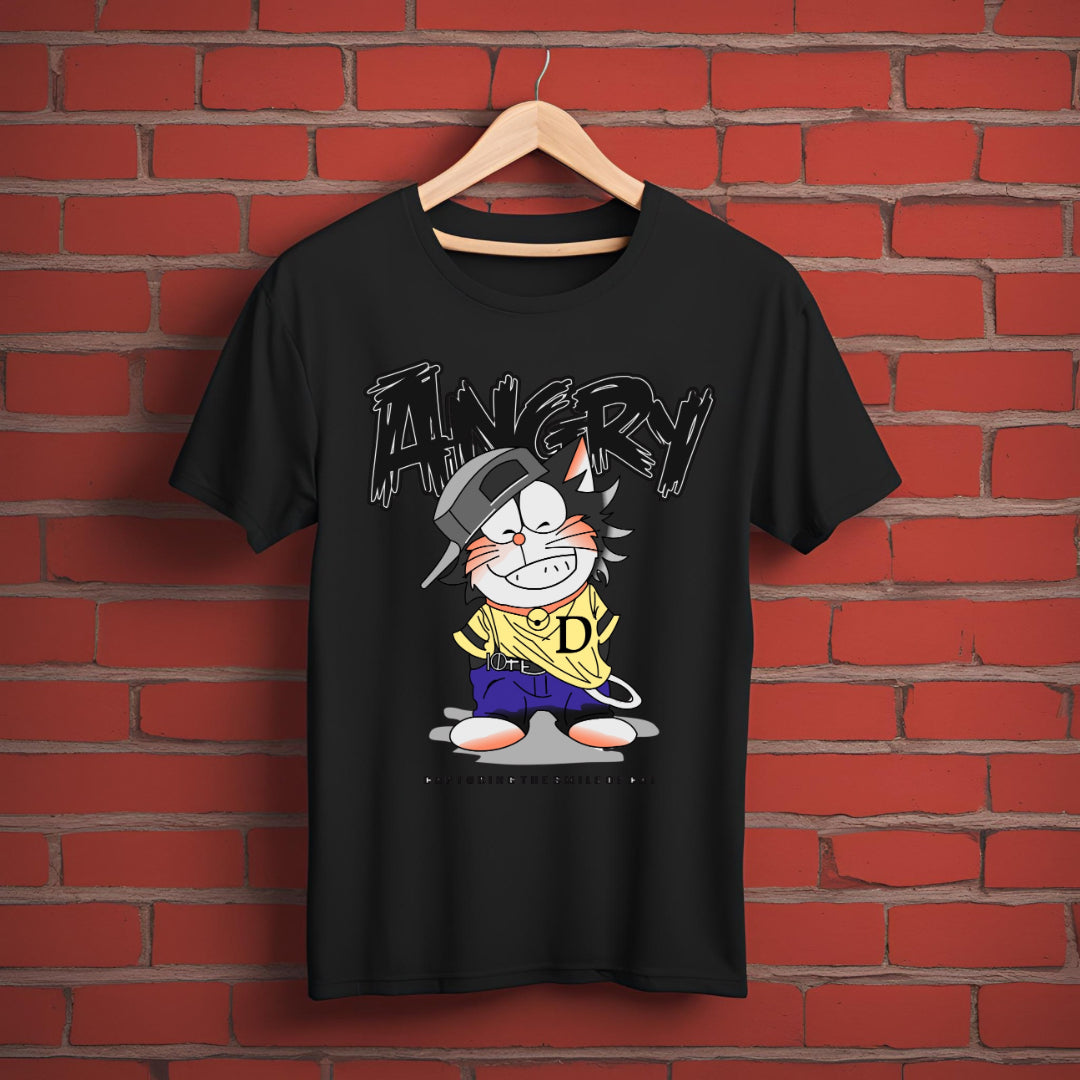 Crew Neck Printed Half Sleeves T-shirt