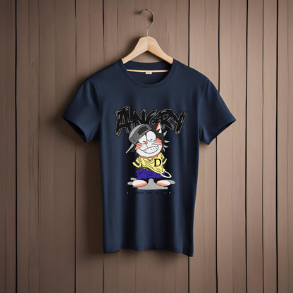 Crew Neck Printed Half Sleeves T-shirt