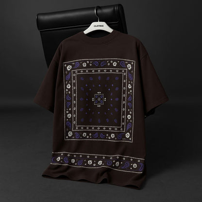 Premium Oversized Unisex T-shirt | 240 GSM French Terry | Black